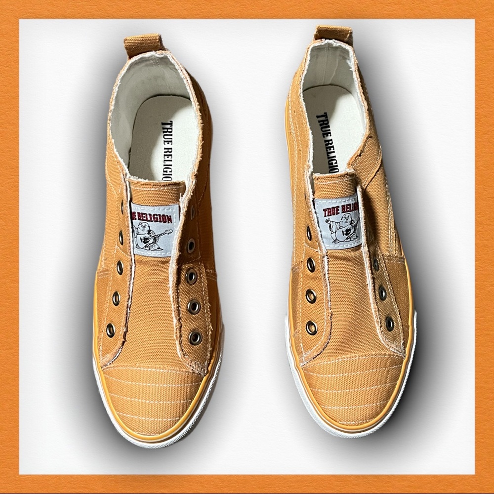 Authentic True Religion Tan Sneakers